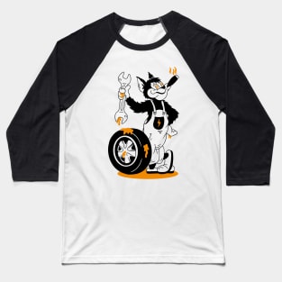 Bunny Motorcycle Baseball T-Shirt